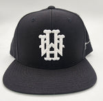 Black and White Monogram Snapback