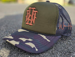 "NEW" Camo Monogram Trucker