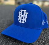 "NEW" Blue and White Monogram Snapback