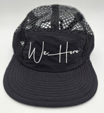 ""NEW"" WeHereX All Black Runners Hat