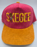 """"NEW"""Skegee Red Jean Snapback