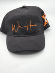 Performance Black and Orange Hat