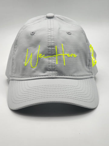 Performance Grey and Neon Hat